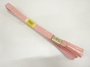 未使用品　正絹　手組帯締め